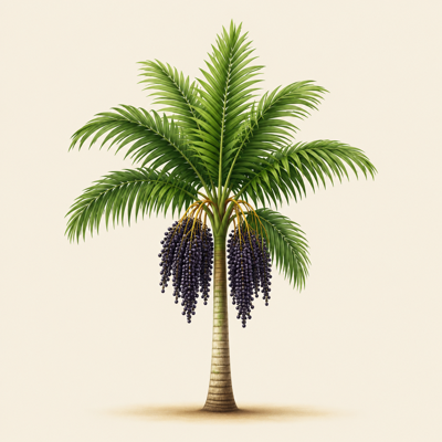 Palmera de açaí