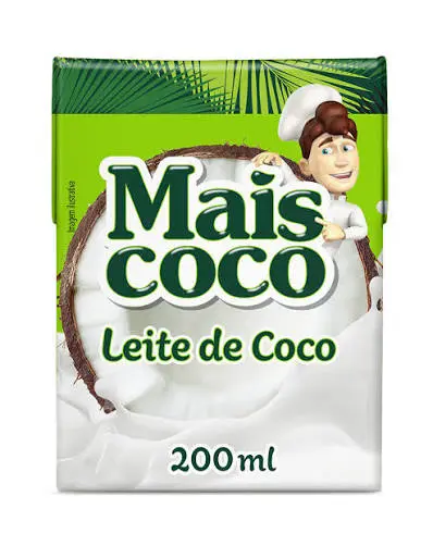 UNIDADE DE LEITE MAIS COCO TP 200ML