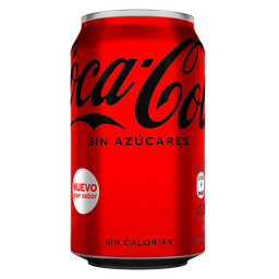 COCA COLA CERO 350ML LATA