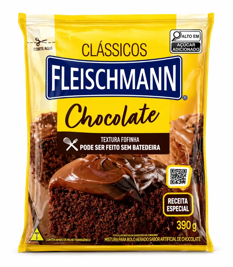 [600360] CHOCOLATE CAKE MIX FLEISCHMANN 390G